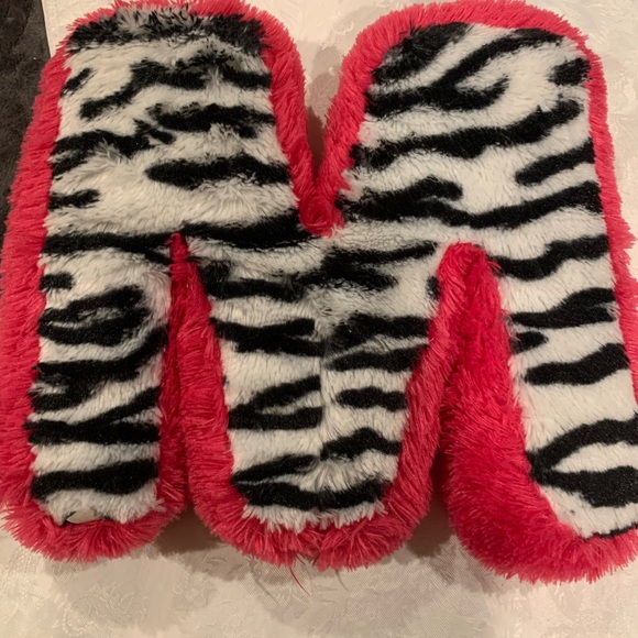 Justice Pink and Black Zebra Print Trim Accessory - Picture 1 of 2